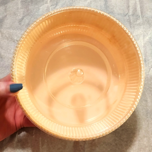 VINTAGE Hommer 1950s Plastic Sewing Box w/ Lid Pink 7" 3.25"H - Picture 1 of 7